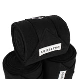 Breathable fleece pony bandages