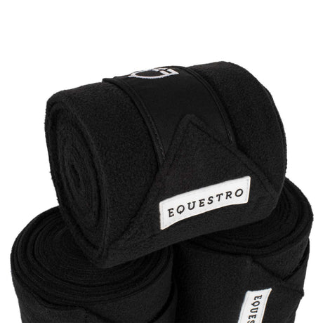 Breathable fleece pony bandages