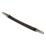 Leather strap for saddle