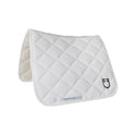 Dressage saddle pad with diamond quilting