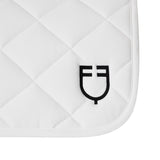 Dressage saddle pad with diamond quilting