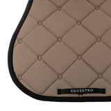 Jumping saddle pad in technical fabric