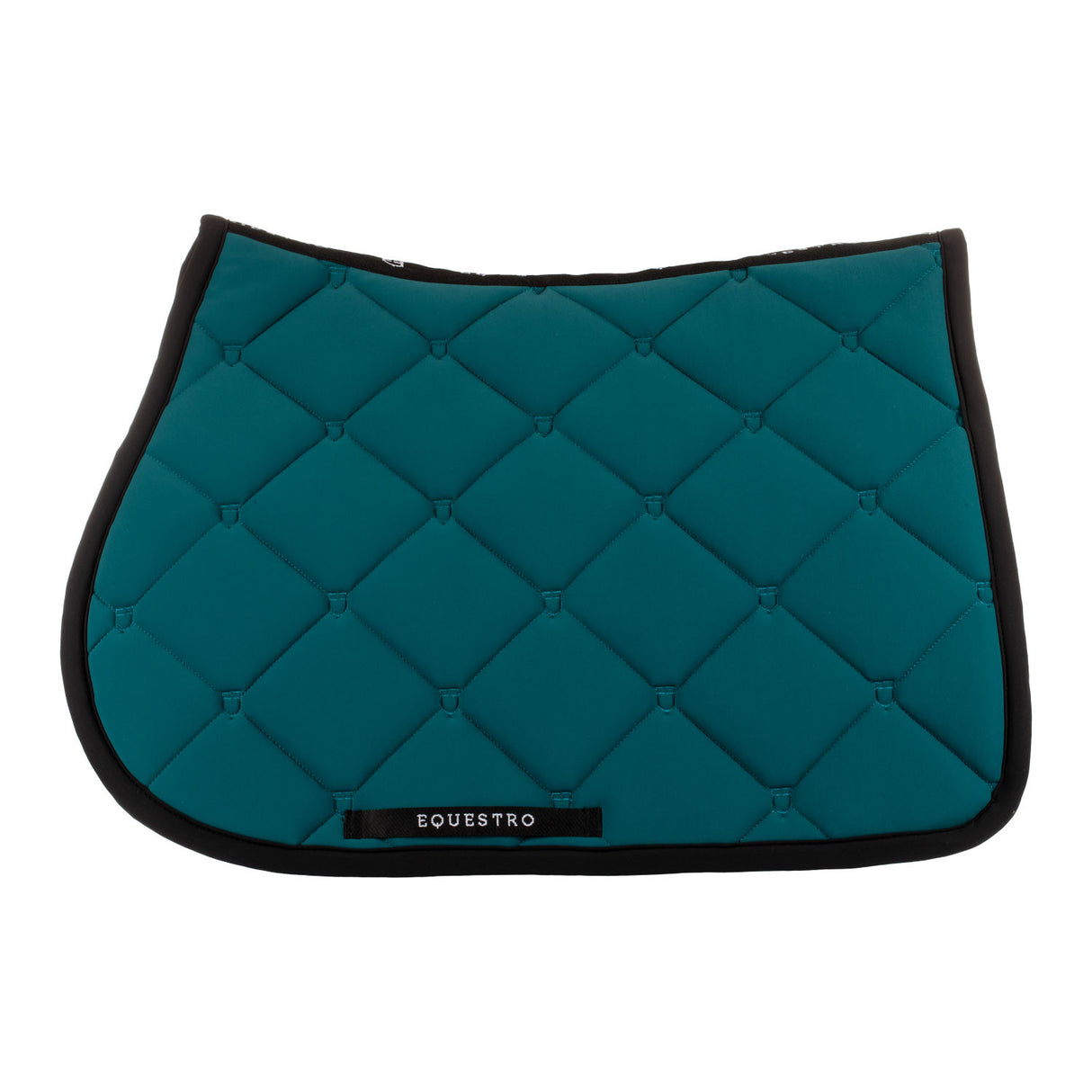 Jumping saddle pad in technical fabric