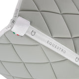 Jumping saddle pad technical fabric with logo