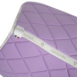 Jumping saddle pad technical fabric with logo