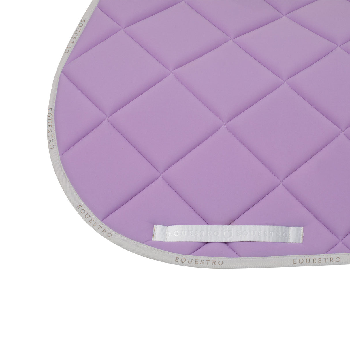 Jumping saddle pad technical fabric with logo