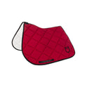 Jumping saddle pad technical fabric with logo