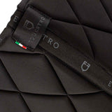 Jumping saddle pad breathable technical fabric