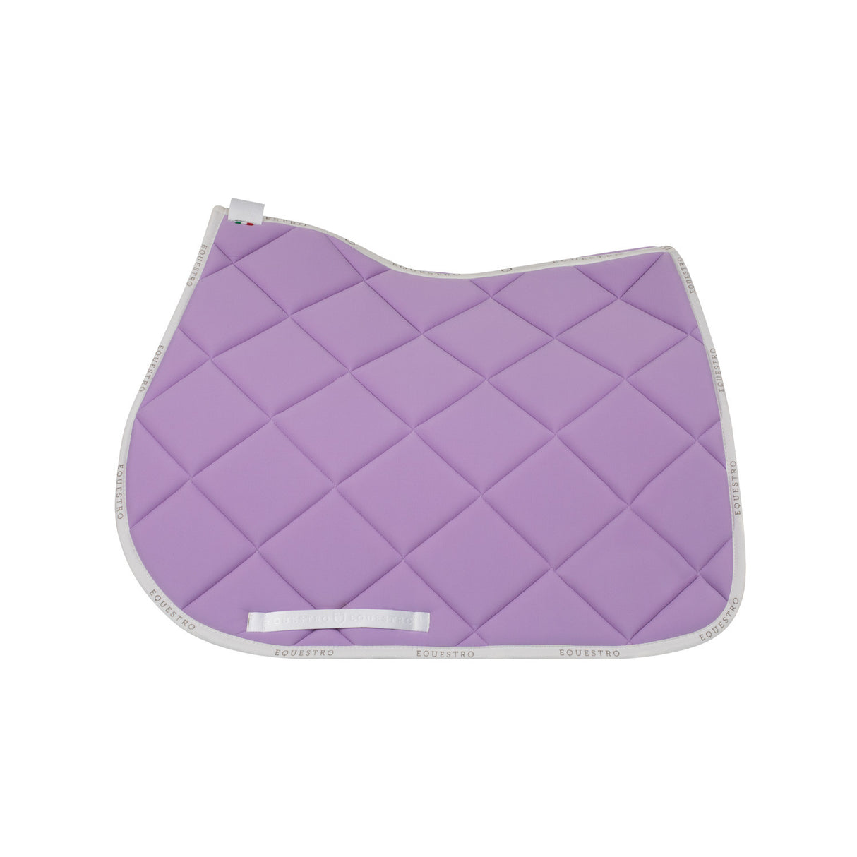 Jumping saddle pad breathable technical fabric