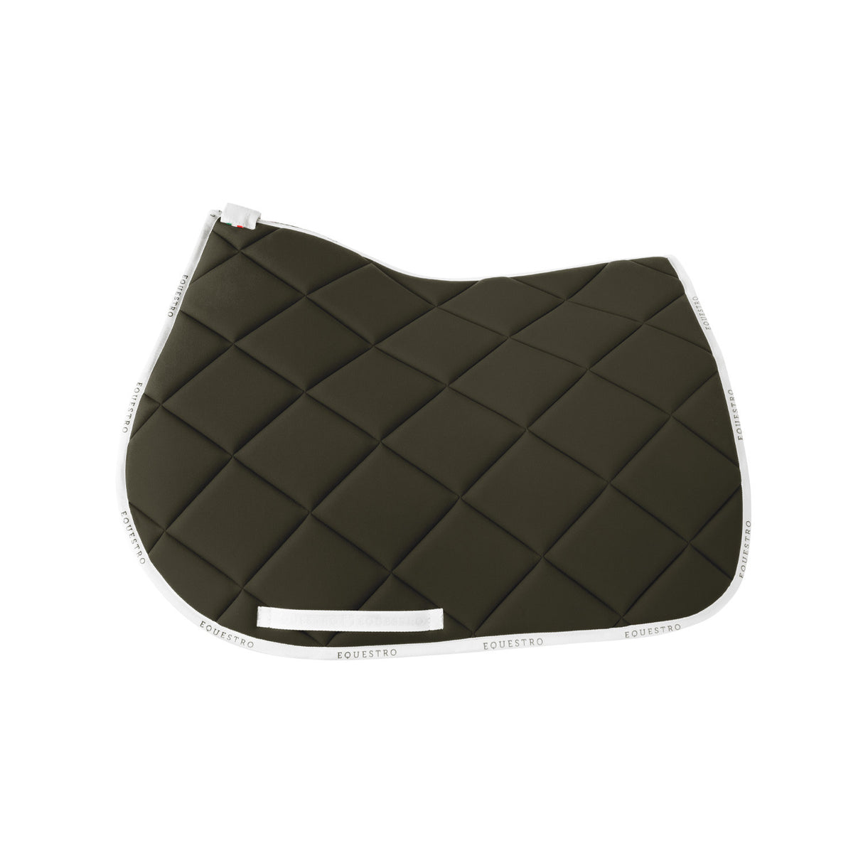 Jumping saddle pad breathable technical fabric