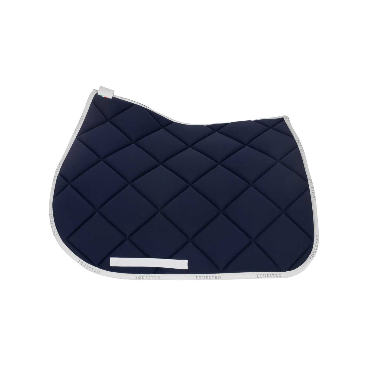 Jumping saddle pad breathable technical fabric