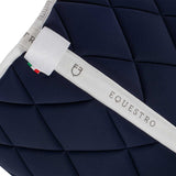 Jumping saddle pad breathable technical fabric