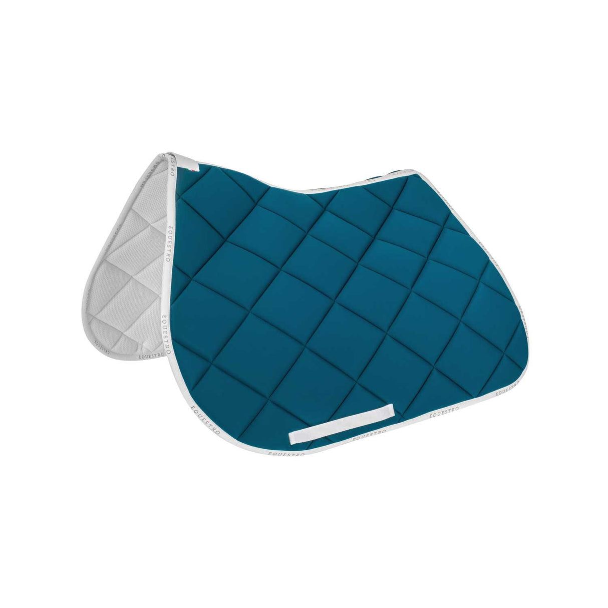 Jumping saddle pad breathable technical fabric