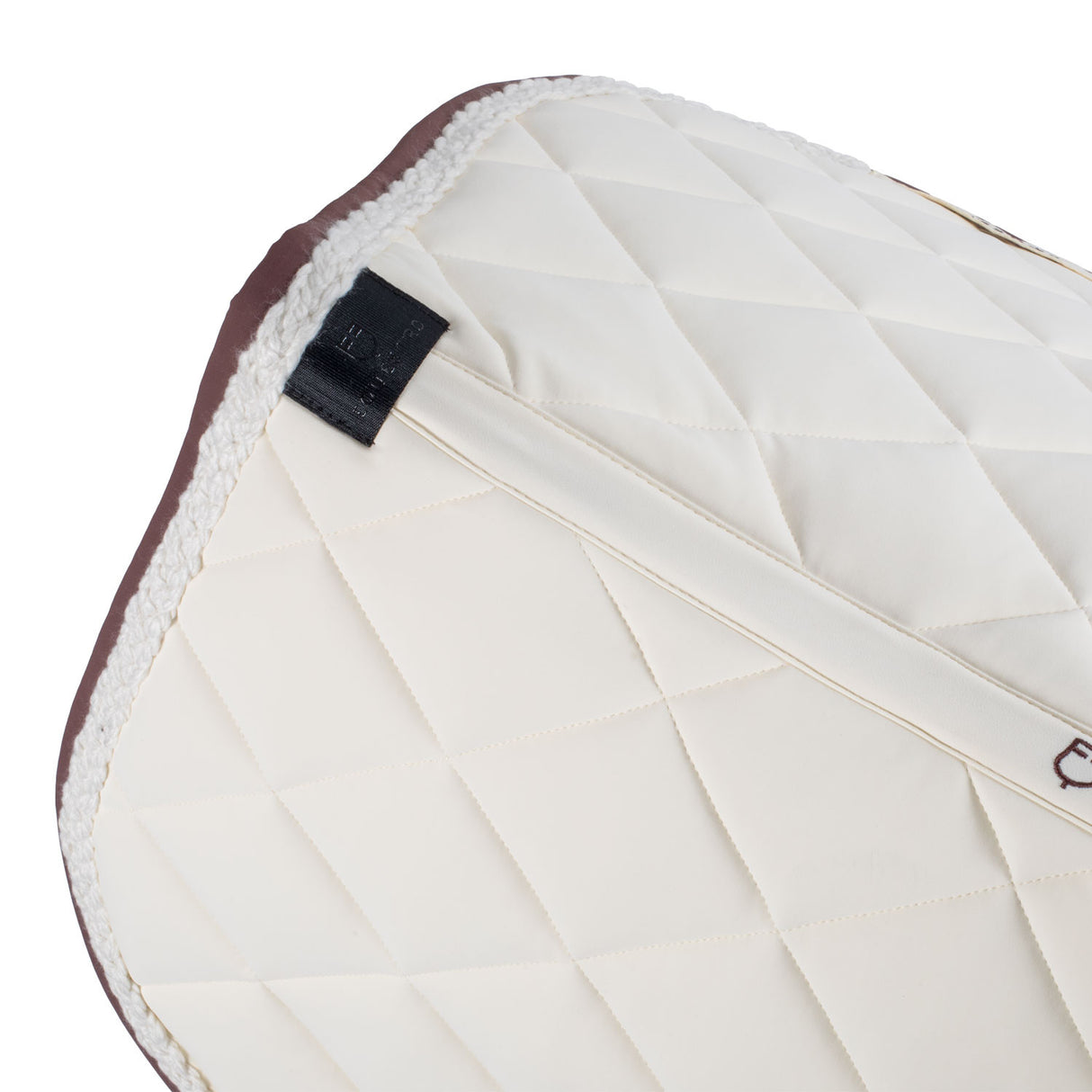 Braided cord jumping saddle pad