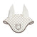 Fly veil with monogram print