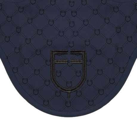 Fly veil with monogram print