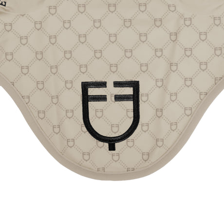 Fly veil with monogram print