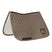 Dressage saddle pad with cube quilting