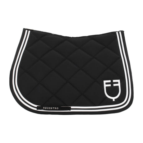 Double Stripes jumping saddle pad in technical fabric