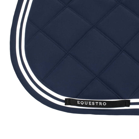 Double Stripes jumping saddle pad in technical fabric