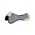 Ecowool memory foam pad with silicone grip and logo