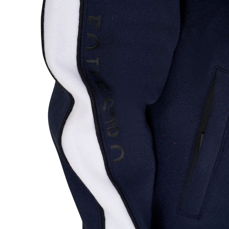 Girls' cotton hoodie with front zip