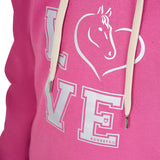 Girls' Winter Love hooded sweatshirt