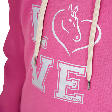 Girls' Winter Love hooded sweatshirt