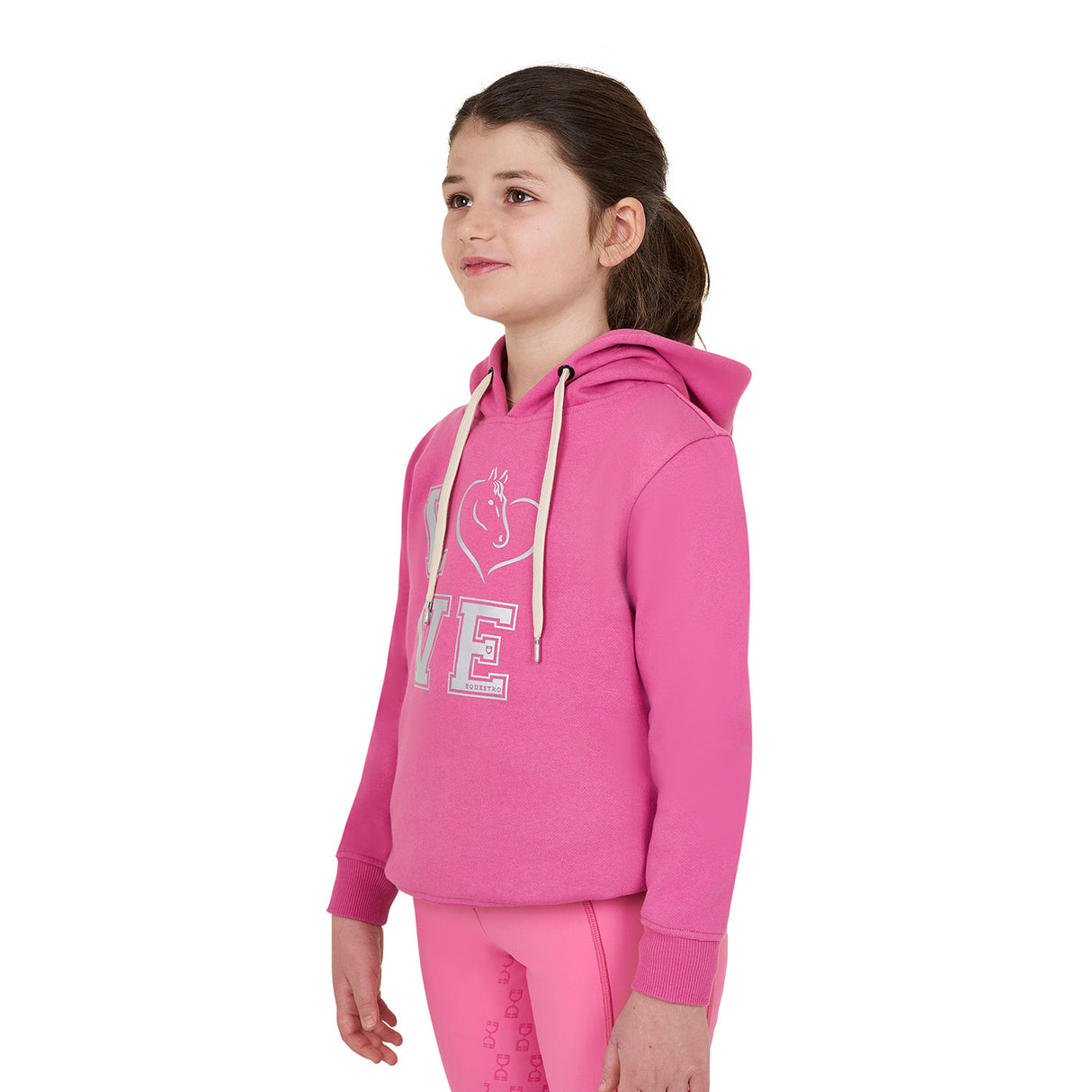 Girls' Winter Love hooded sweatshirt
