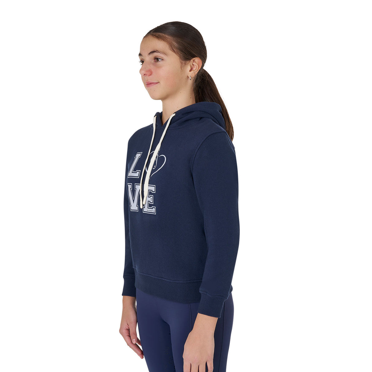 Girls' Winter Love hooded sweatshirt