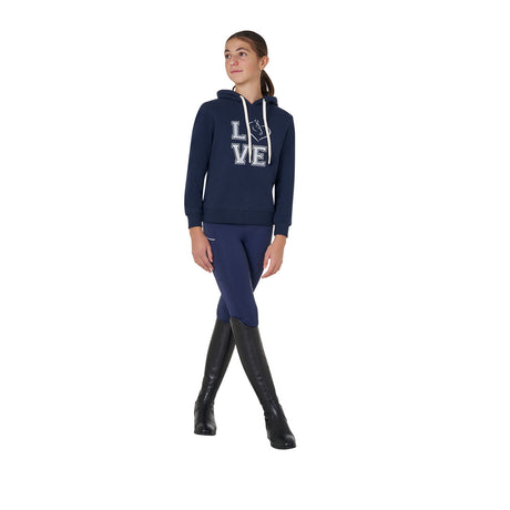 Girls' Winter Love hooded sweatshirt