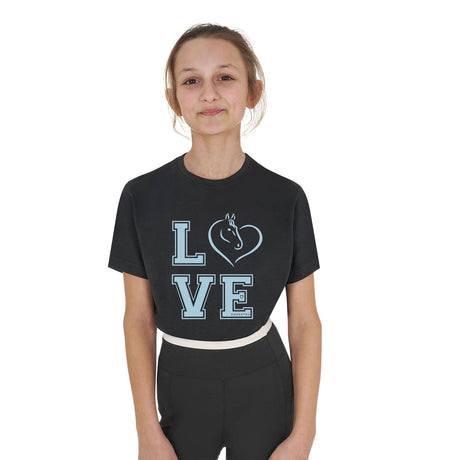 Girls' Love cotton T-shirt