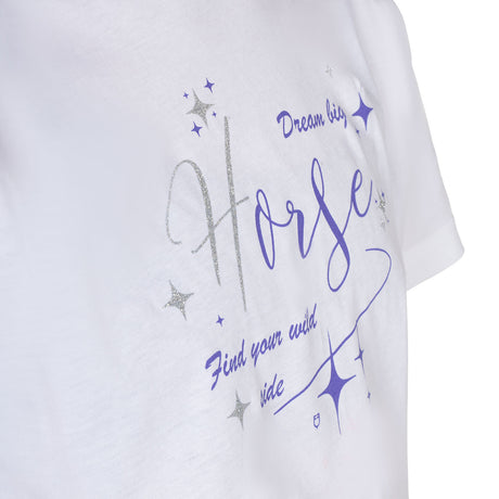 Girls' Dream Big cotton T-shirt with print