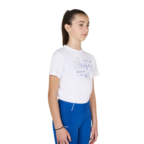 Girls' Dream Big cotton T-shirt with print