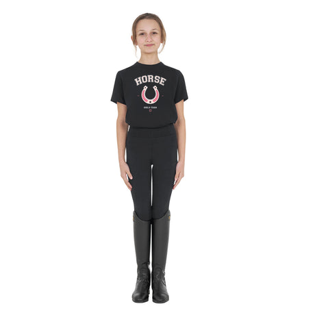 Girls' Horse Team cotton T-shirt