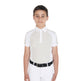 Equestro Boys' Slim Fit Competition Polo Shirt Four-Buttons