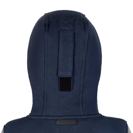 Boys' institutional two-tone hoodie with front zip