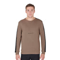 Men's cotton sweatshirt with logo