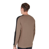 Men's cotton sweatshirt with logo