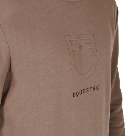 Men's cotton sweatshirt with logo
