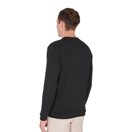Men's cotton sweatshirt with logo