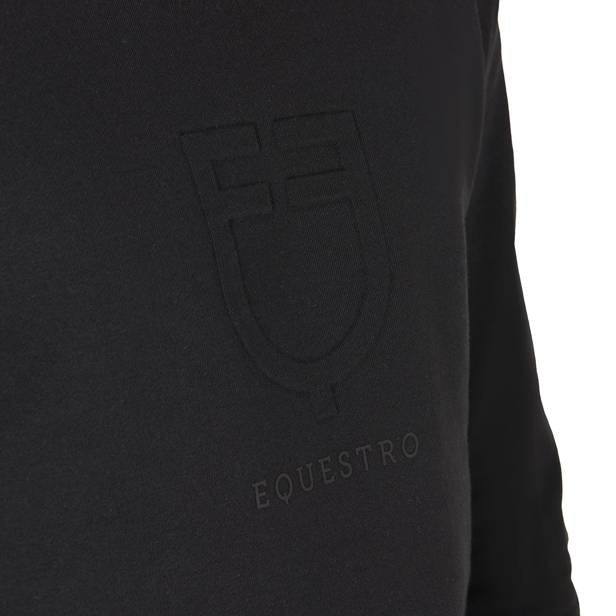 Men's cotton sweatshirt with logo