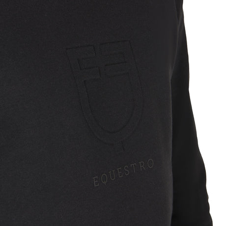 Men's cotton sweatshirt with logo