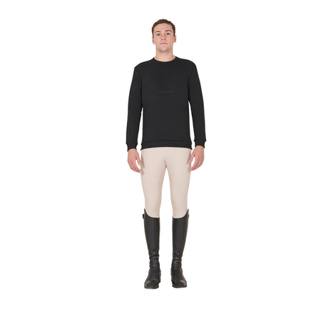Men's cotton sweatshirt with logo