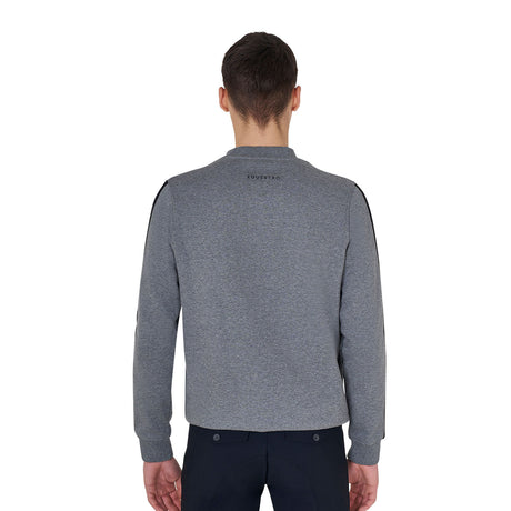 Men's cotton sweatshirt with logo