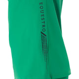 Men's slim fit training polo shirt with front logo