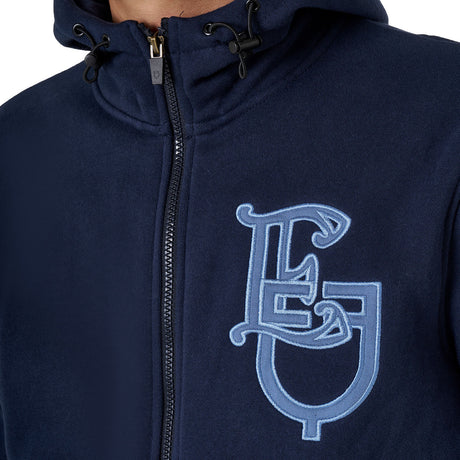 Men's EQ hoodie with front zip