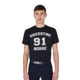 Men's Horse Club cotton T-shirt