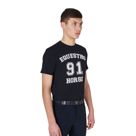 Men's Horse Club cotton T-shirt