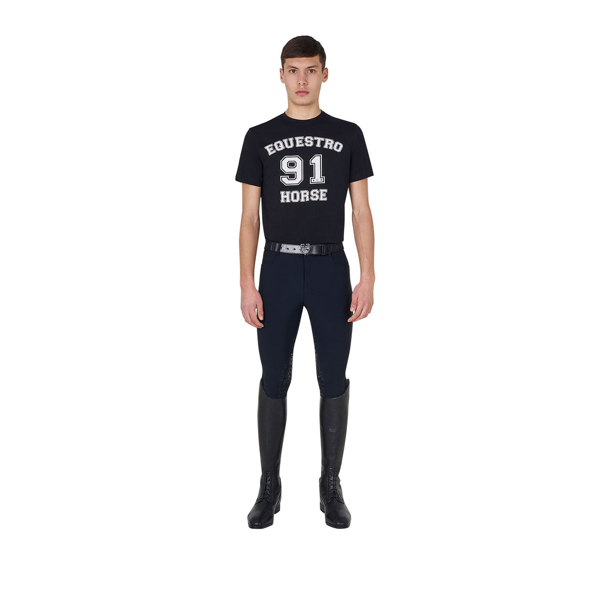 Men's Horse Club cotton T-shirt